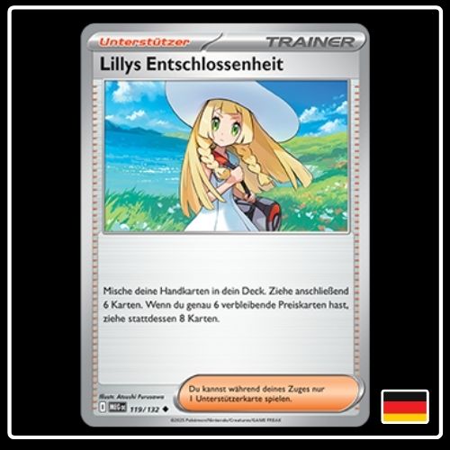 Lillys Entschlossenheit 119/132 Pokemon Mega Entwicklung