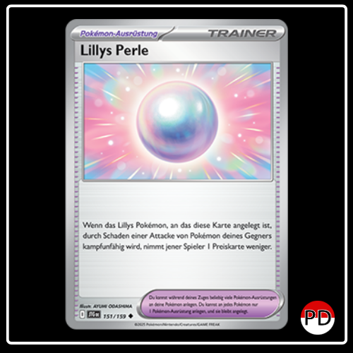 Lillys Perle 151/159 Pokemon Reisegefährten