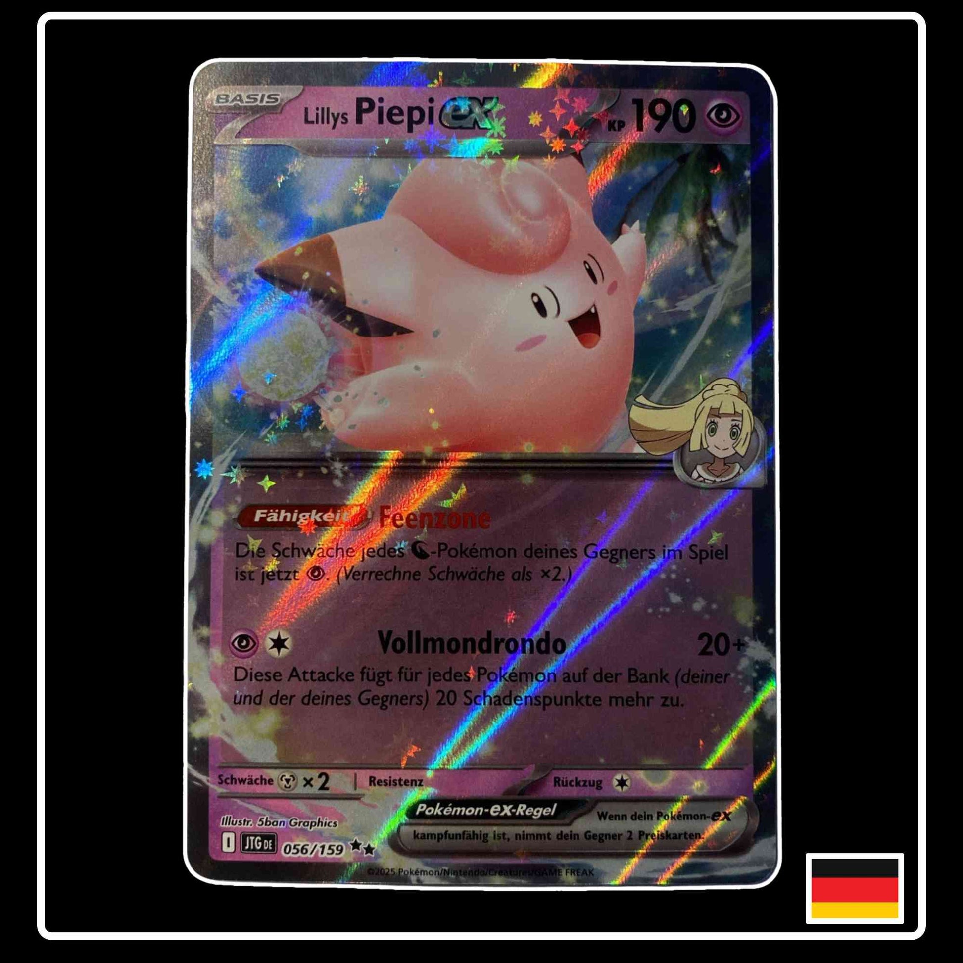 Lillys Piepi ex 056/159 Pokemon Reisegefährten