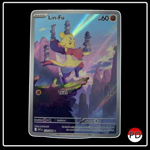 Lin-Fu Illustration Rare 133/086 Pokemon Weisse Flammen