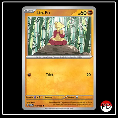 Lin-Fu 052/086 Pokemon Weisse Flammen