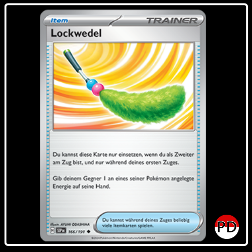 Lockwedel 166/191 Pokemon Stürmische Funken