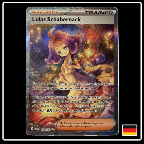 Lolas Schabernack Trainer SIR 183/132 Pokemon Mega Entwicklung