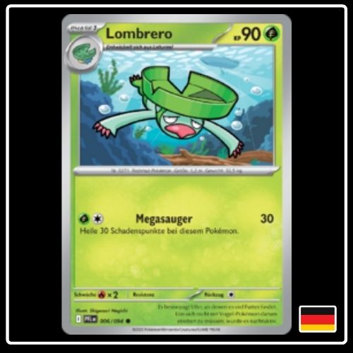Lombrero 006/094 Pokemon Fatale Flammen