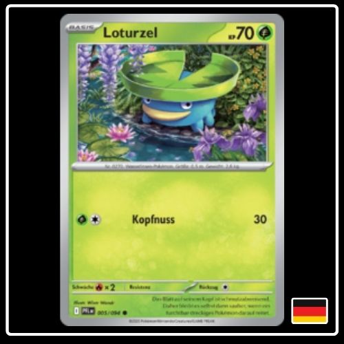 Loturzel 005/094 Pokemon Fatale Flammen