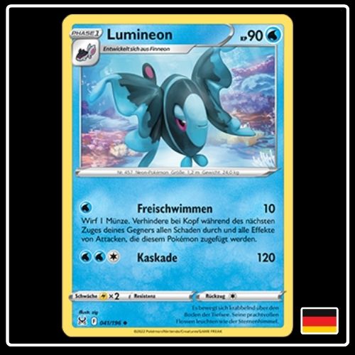 Lumineon 041/196 Pokemon Verlorener Ursprung