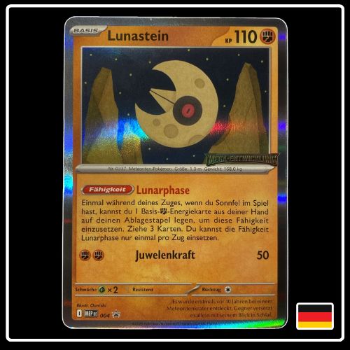 Lunastein Holo MEP DE 004 Mega Entwicklung Black Star Promo