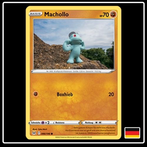 Machollo 086/196 Pokemon Verlorener Ursprung