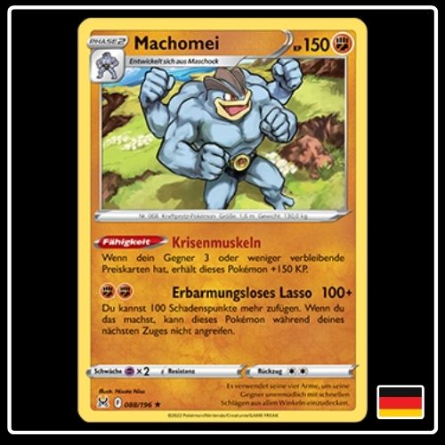 Machomei 088/196 Pokemon Verlorener Ursprung