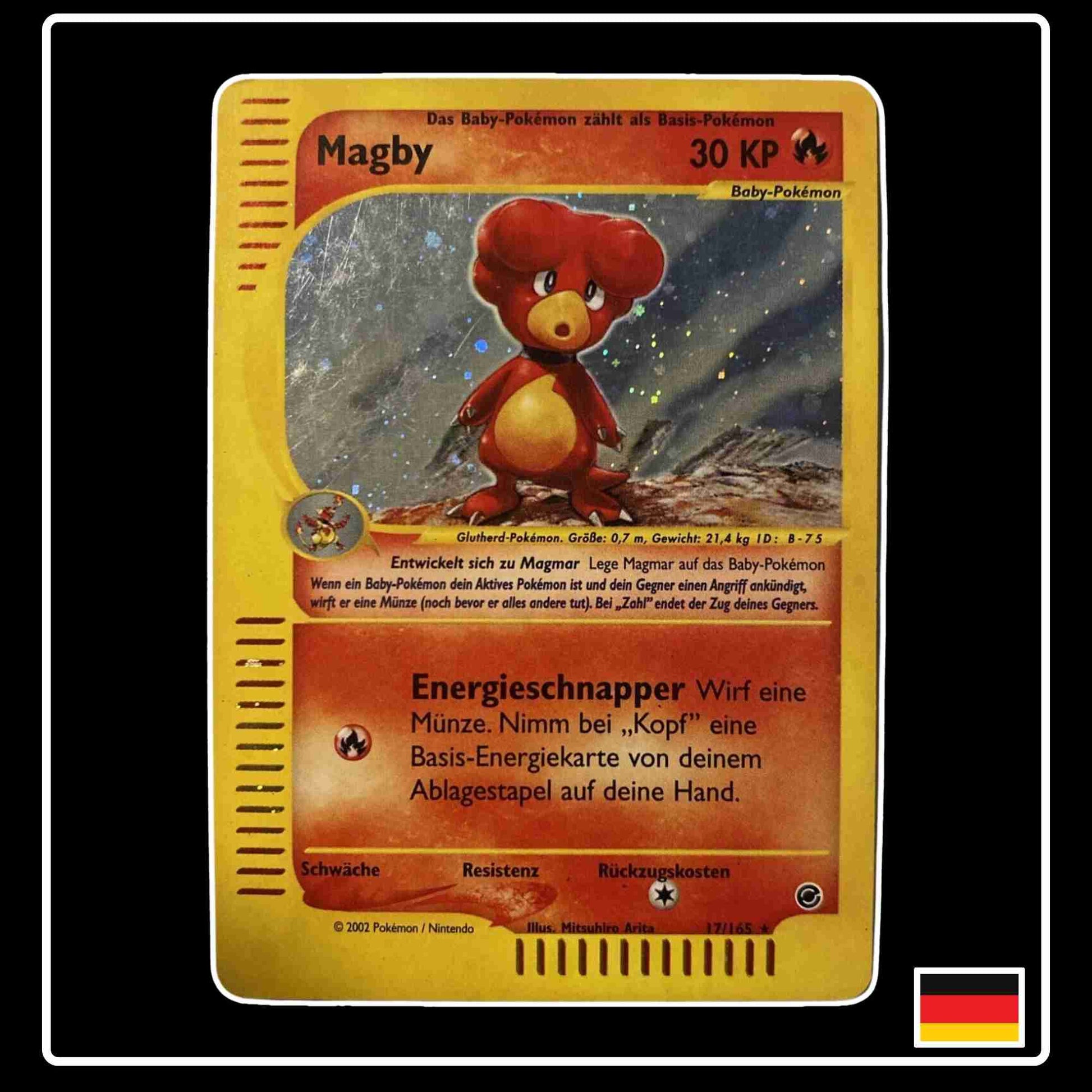 Magby Holo e-Series 17/68 Pokemon Expedition