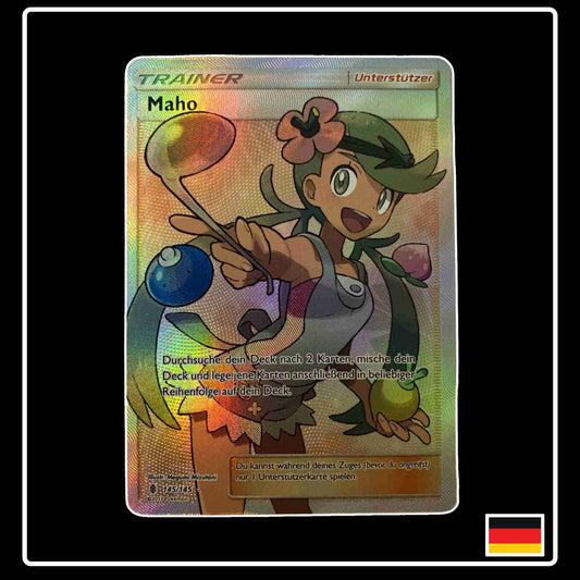 Maho Trainer 145/145 Pokemon aus dem Set Stunde der Wächter