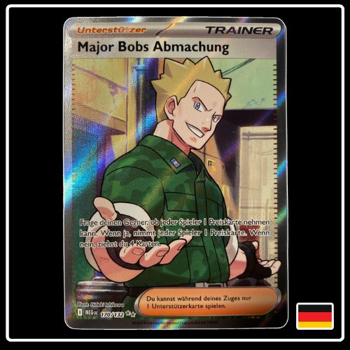 Major Bobs Abmachung Trainer 170/132 Pokemon Mega Entwicklung