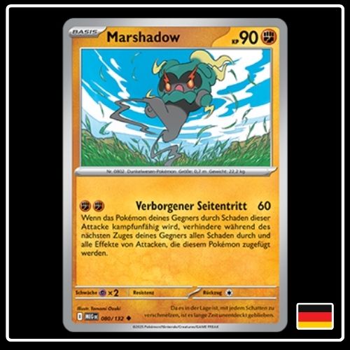 Marshadow 080/132 Pokemon Mega Entwicklung