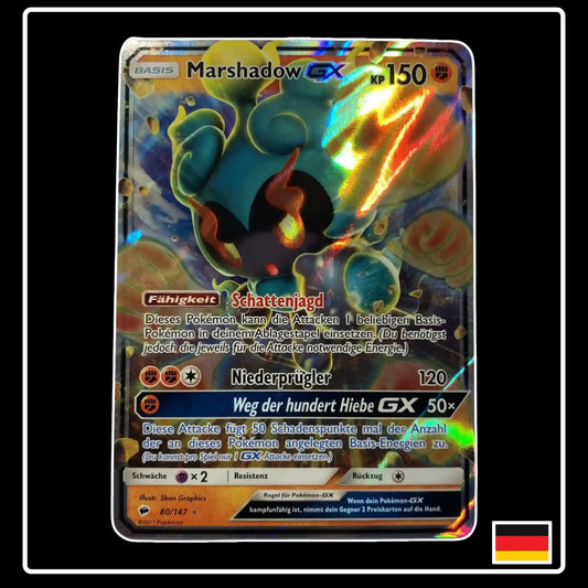 Marshadow GX 80/147 Pokemon Nacht im Flammen
