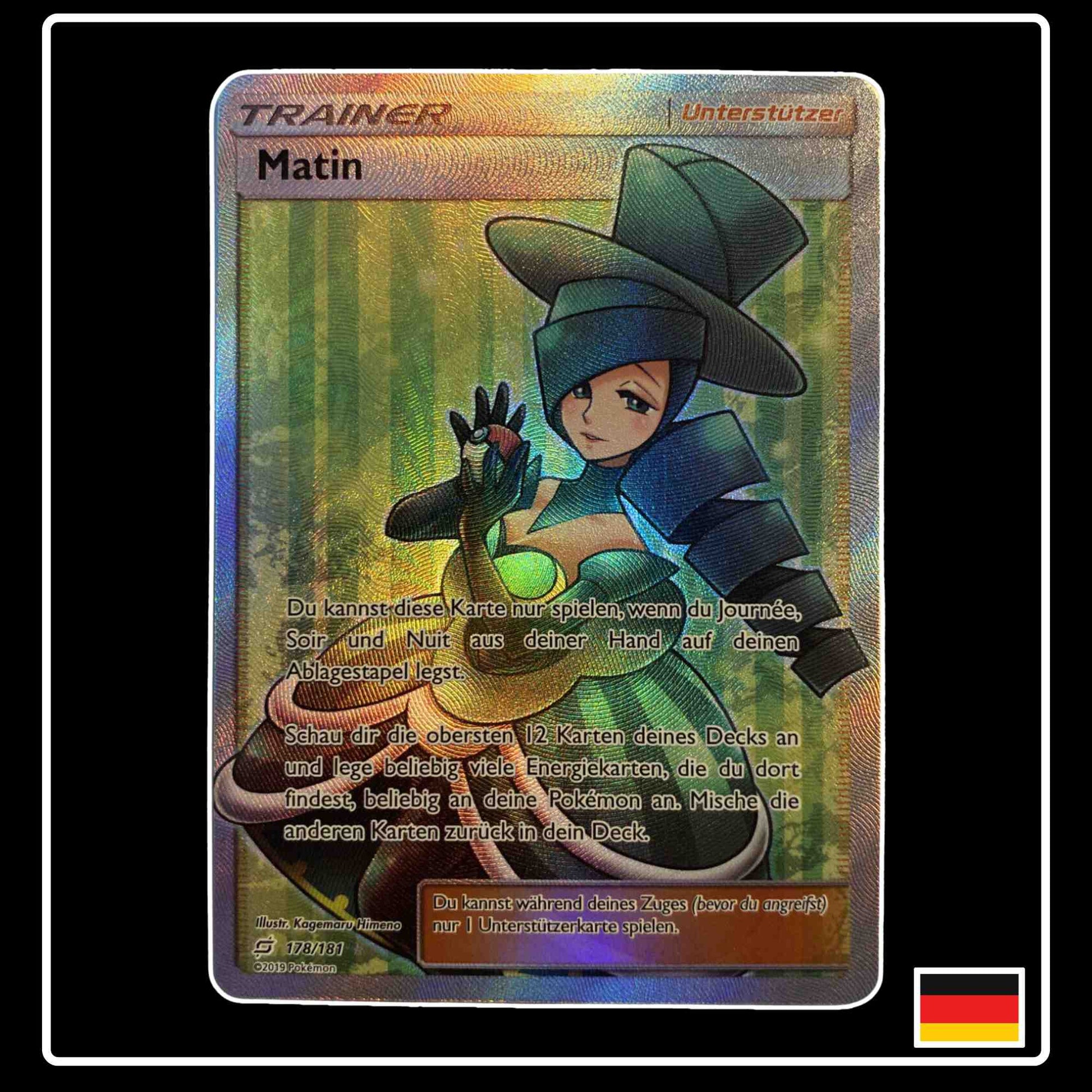 Matin Full Art 178/181 Pokemon Teams sind Trumpf