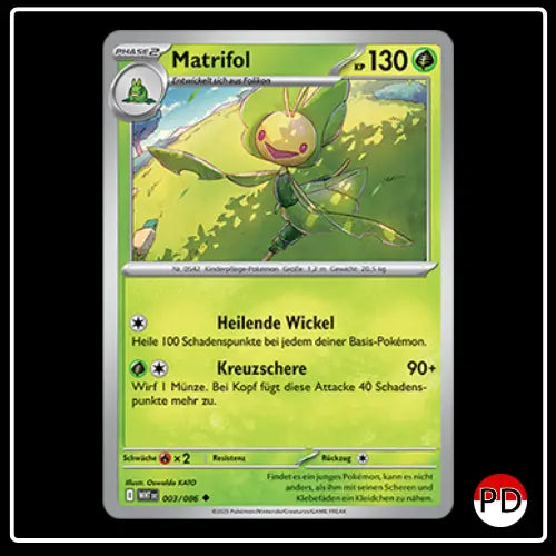 Matrifol 003/086 Pokemon Weisse Flammen