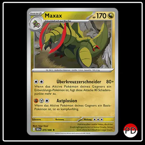 Maxax 070/086 Pokemon Schwarze Blitze