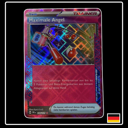 Maximale Angel ASS 116/131 Prismatische Entwicklungen