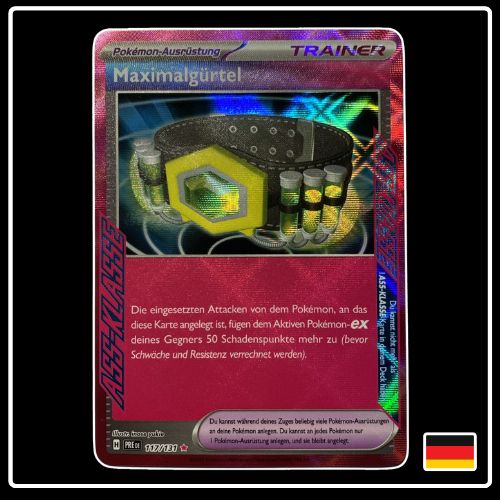 Maximalgürtel ASS 117/131 Prismatische Entwicklungen