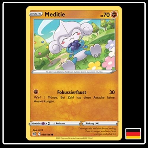 Meditie 099/196 Pokemon Verlorener Ursprung