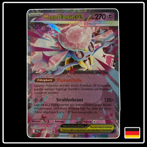 Mega-Diancie ex 041/094 Pokemon Fatale Flammen