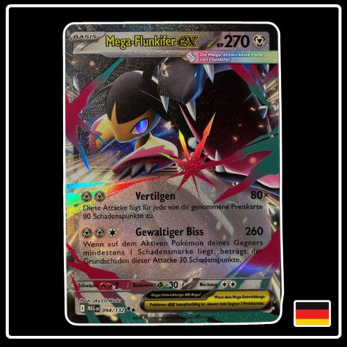 Mega Flunkifer ex 094/132 Pokemon Mega Entwicklung