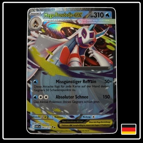 Mega-Frosdedje ex 047/217 Pokemon Erhabene Helden