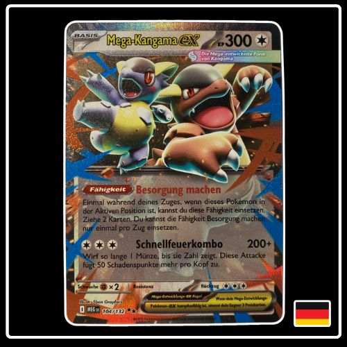 Mega Kangama ex 104/132 Pokemon Mega Entwicklung
