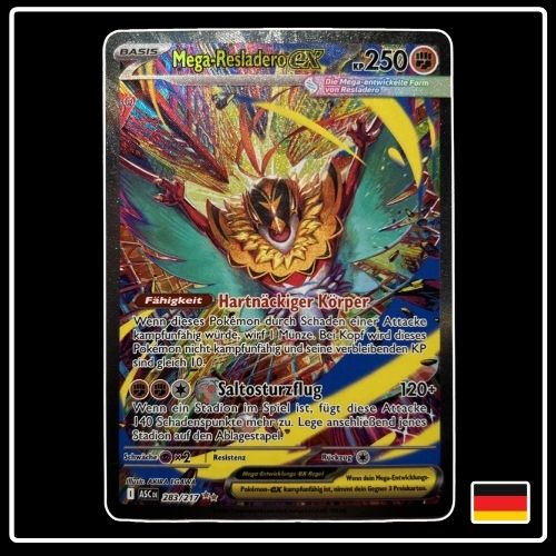Mega-Resladero ex SIR 283/217 Pokemon Erhabene Helden