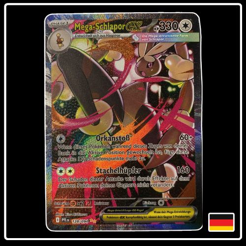 Mega-Schlapor ex SIR 128/094 Pokemon Fatale Flammen