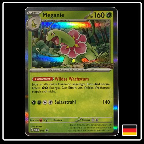 Meganie Holo MEP DE 001 Mega Entwicklung Black Star Promo