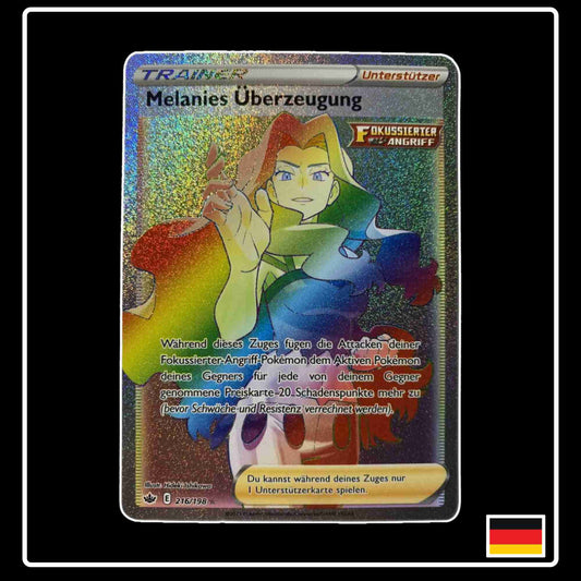 Melanies Überzeugung Rainbow 216/198 aus dem Pokemon Set Schaurige Herrschaft