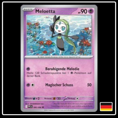 Meloetta 040/094 Pokemon Fatale Flammen