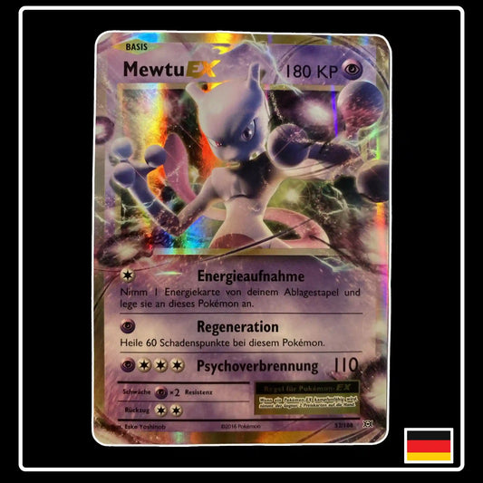 Mewtu EX 52/108 Pokemon XY EvolutioN