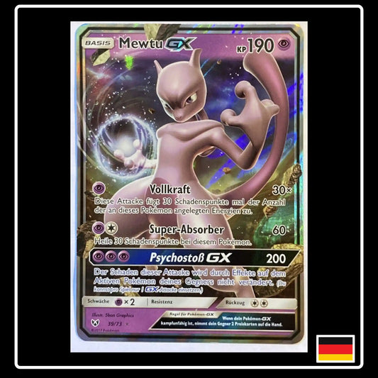 Mewtu GX 39/73 Pokemon Schimmernde Legenden