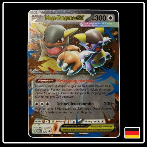 Mgea-Kangama ex MEP DE 025 Mega Entwicklung Black Star Promo