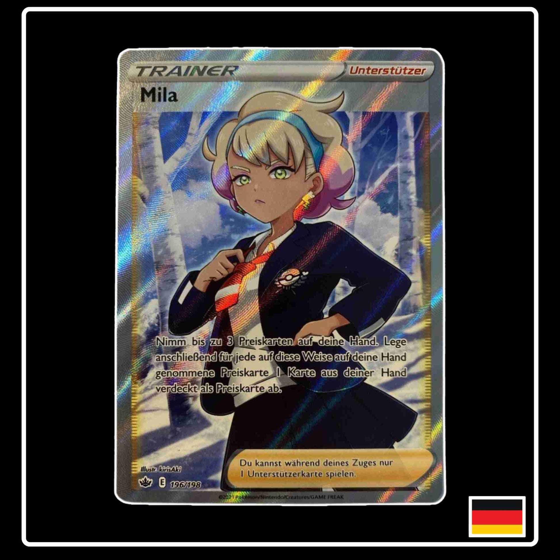 Mila Full Art 196/198 aus dem Pokemon Set Schaurige Herrschaft