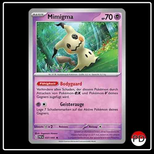 Mimigma 037/091 Pokemon Paldeas Schicksale