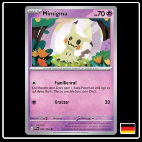 Mimigma 042/094 Pokemon Fatale Flammen