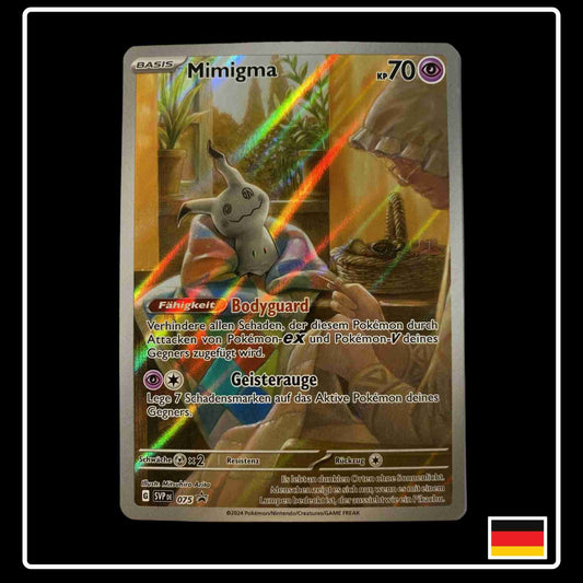 Mimigma Promo Pokemon Karte aus der Top Trainer Box Paldeas Schicksale