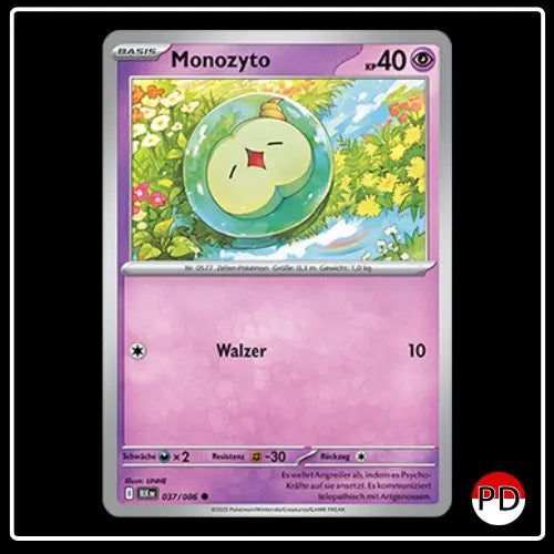 Monozyto 037/086 Pokemon Schwarze Blitze