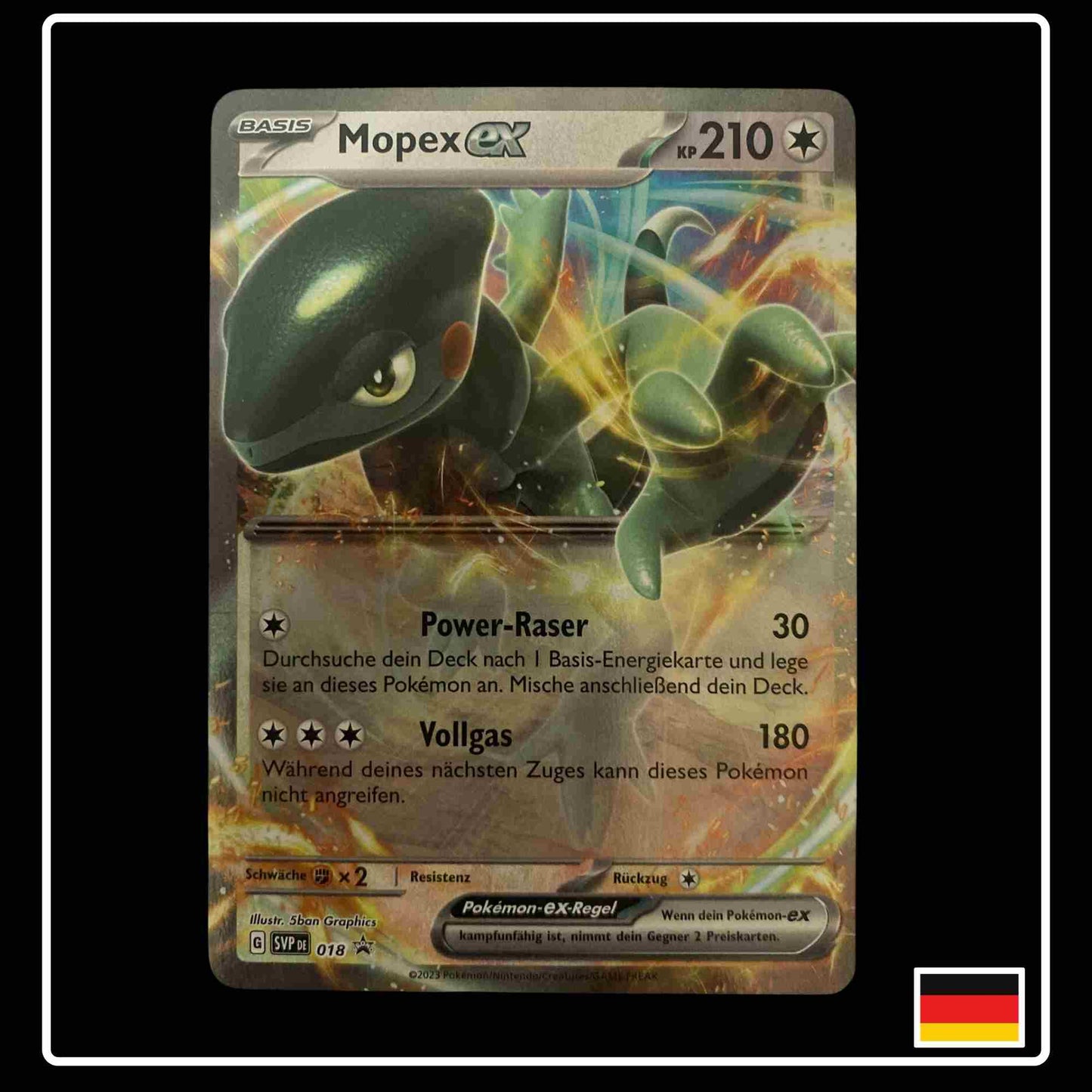 Mopex ex SVP018 Promo Pokemon Karte