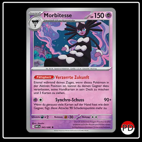 Morbitesse 043/086 Pokemon Weisse Flammen