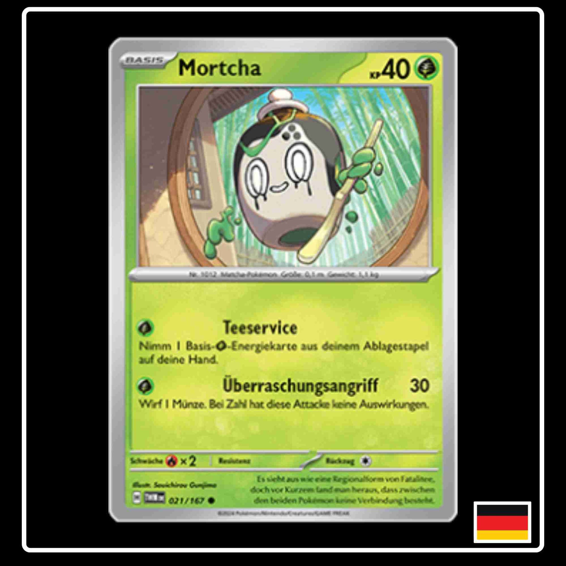 Mortcha Pokemon Karte 021/167 aus dem Set Maskerade im Zwielicht