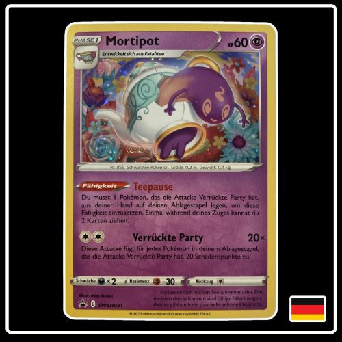 Mortipot HOLO SWSH081 Pokemon SWSH Black Star Promo