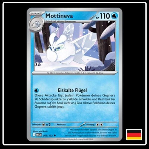 Mottineva 043/132 Pokemon Mega Entwicklung