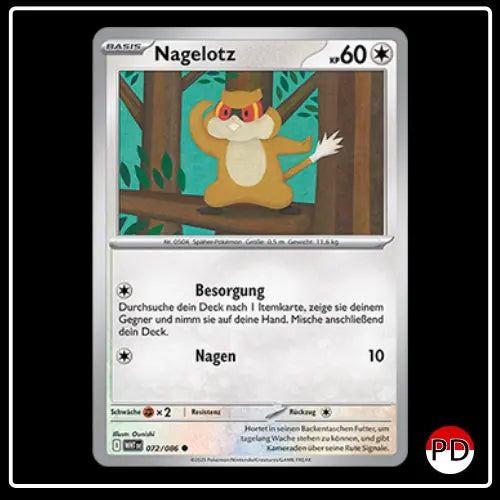 Nagelotz 072/086 Pokemon Weisse Flammen