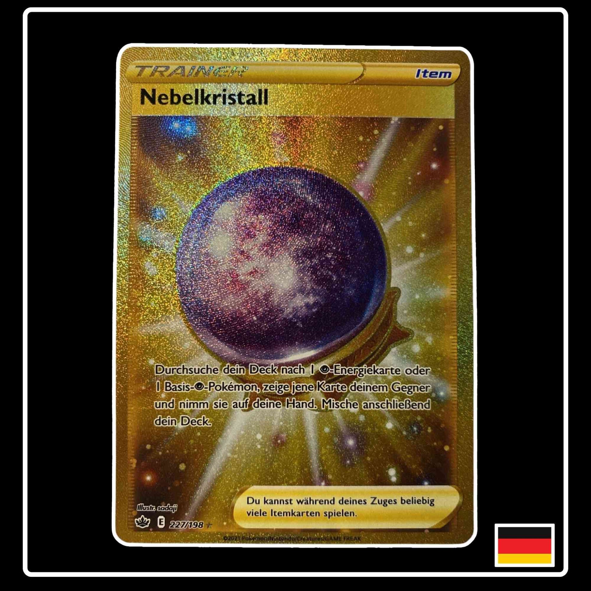 gold fog crystal pokemon card Nebelkristall GOLD 227/198 Schaurige Herrschaft – PokeDirris
