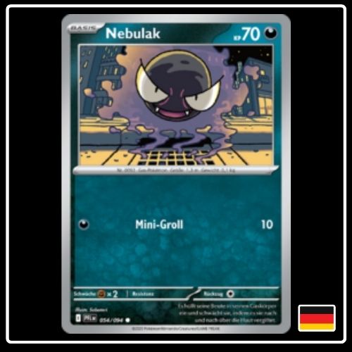 Nebulak 054/094 Pokemon Fatale Flammen