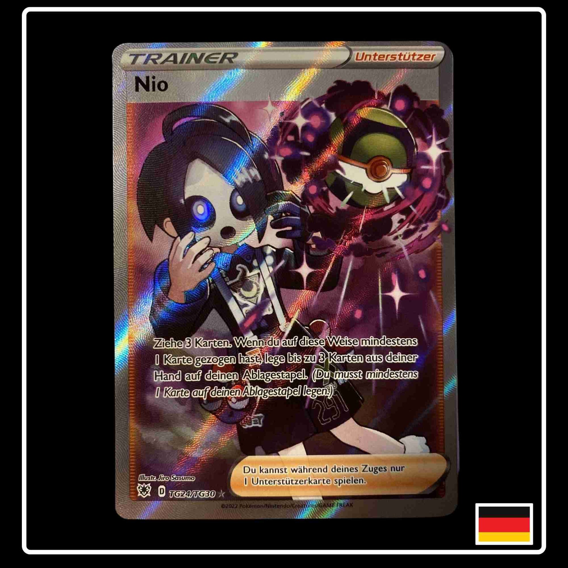 Nio Trainer Full Art TG24/TG30 Astralglanz